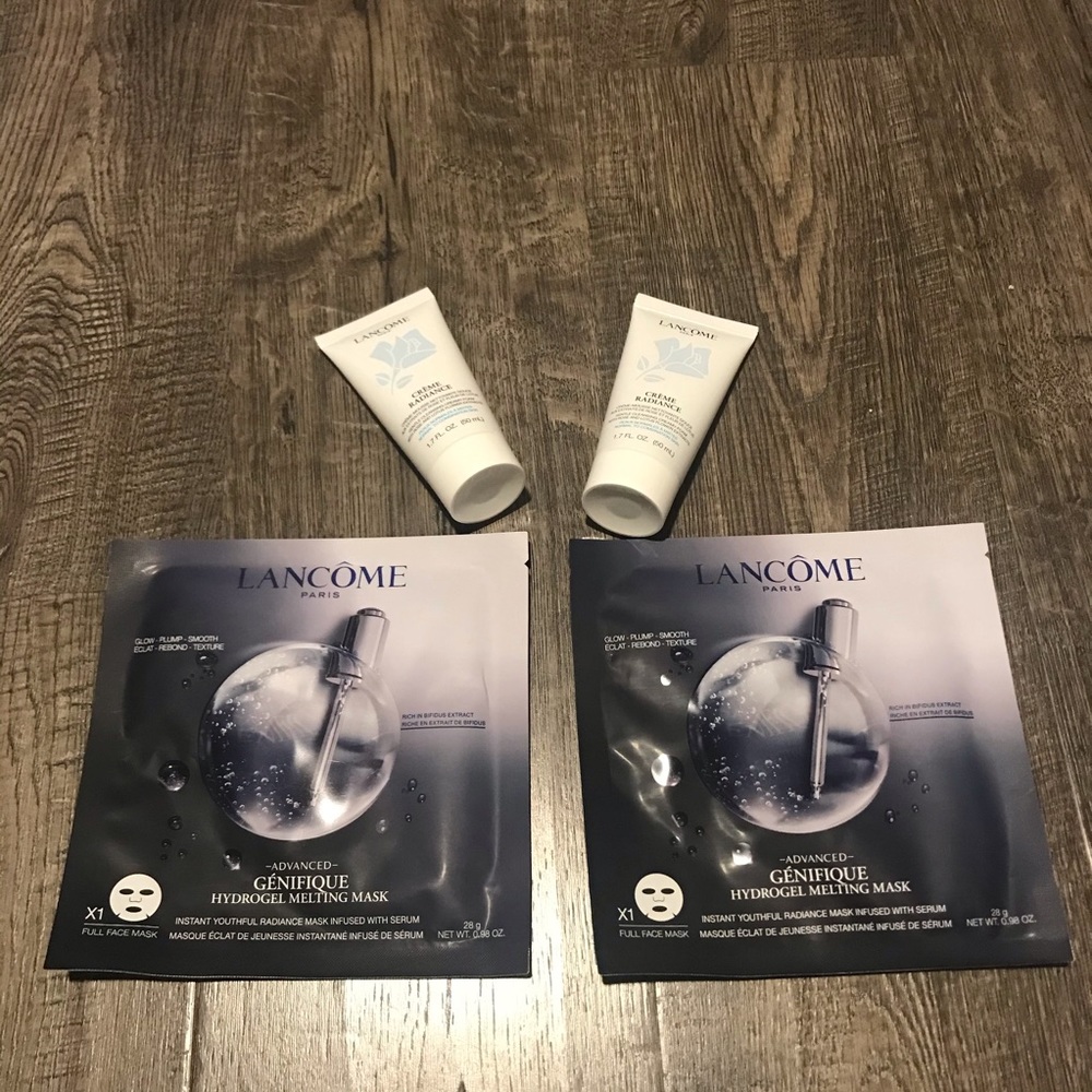Lancôme Genifique mask and face wash bundle